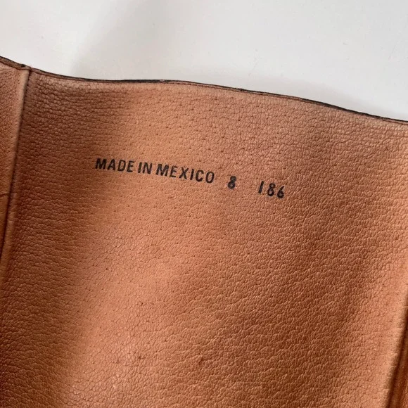 Vintage John Fluevog Black Leather Knee-High Biker Boots Women's Size 8 - Picture 8 of 13